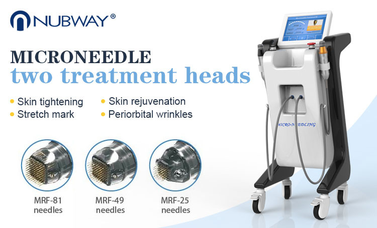 Microneedle therapy system fractional microneedle radiofrequency micro needling acne scars