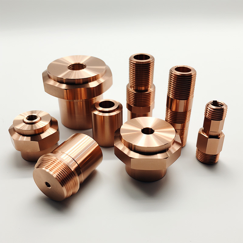 Comprehensive CNC Precise Parts Polish Machining Turning Copper Parts
