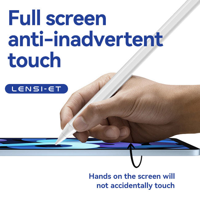 White Tablet Apple Pencil Replacement 10 Hours 165*9mm