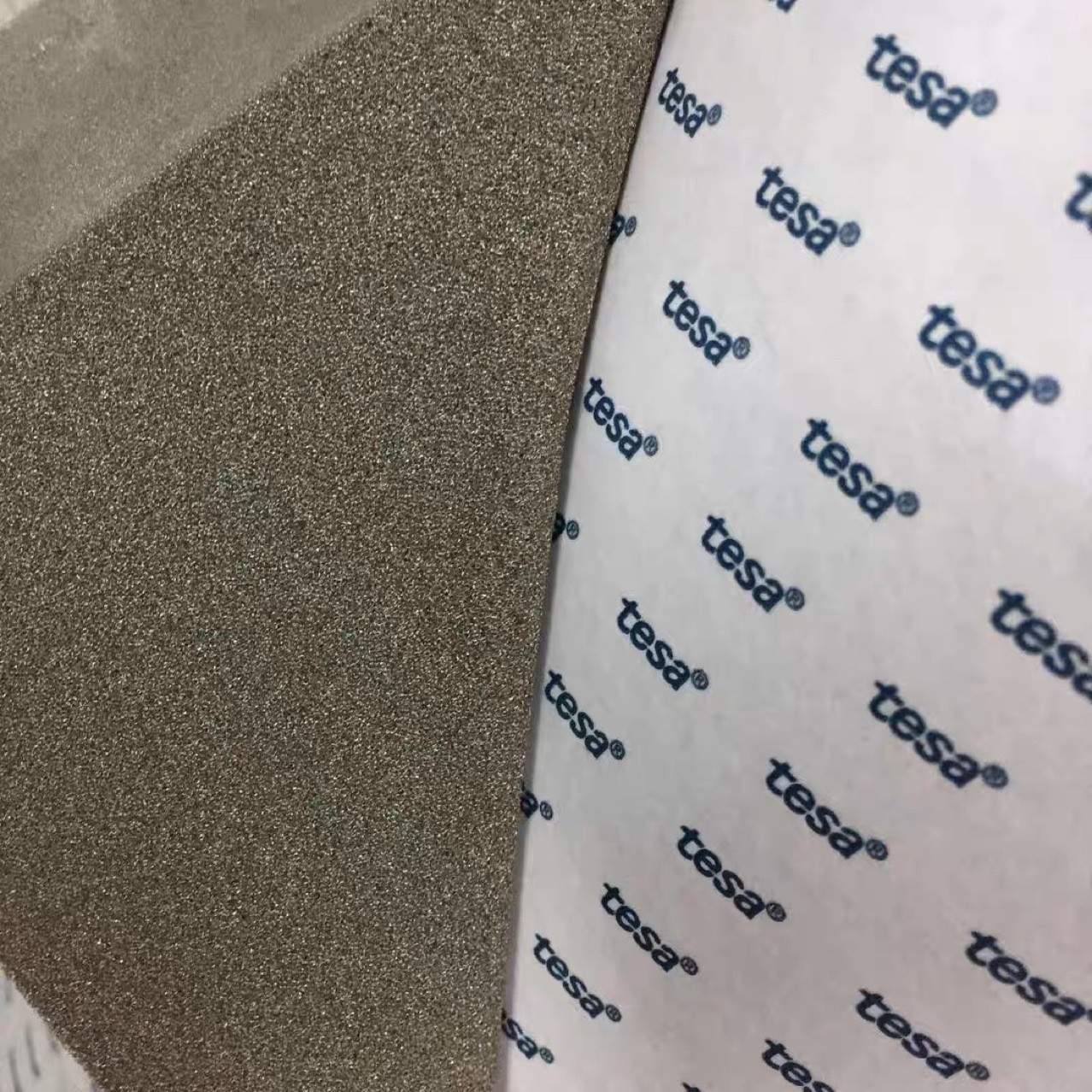 TESA 60213 Gray Single Sided Conductive Foam Electromagnetic Shielding Tape