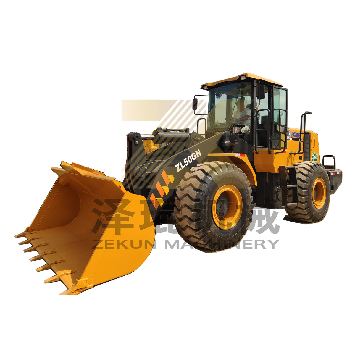 ZL50GN XG ZF 5 Ton Wheel Loader Construction Machinery Equipment for Working Hours 0-2000