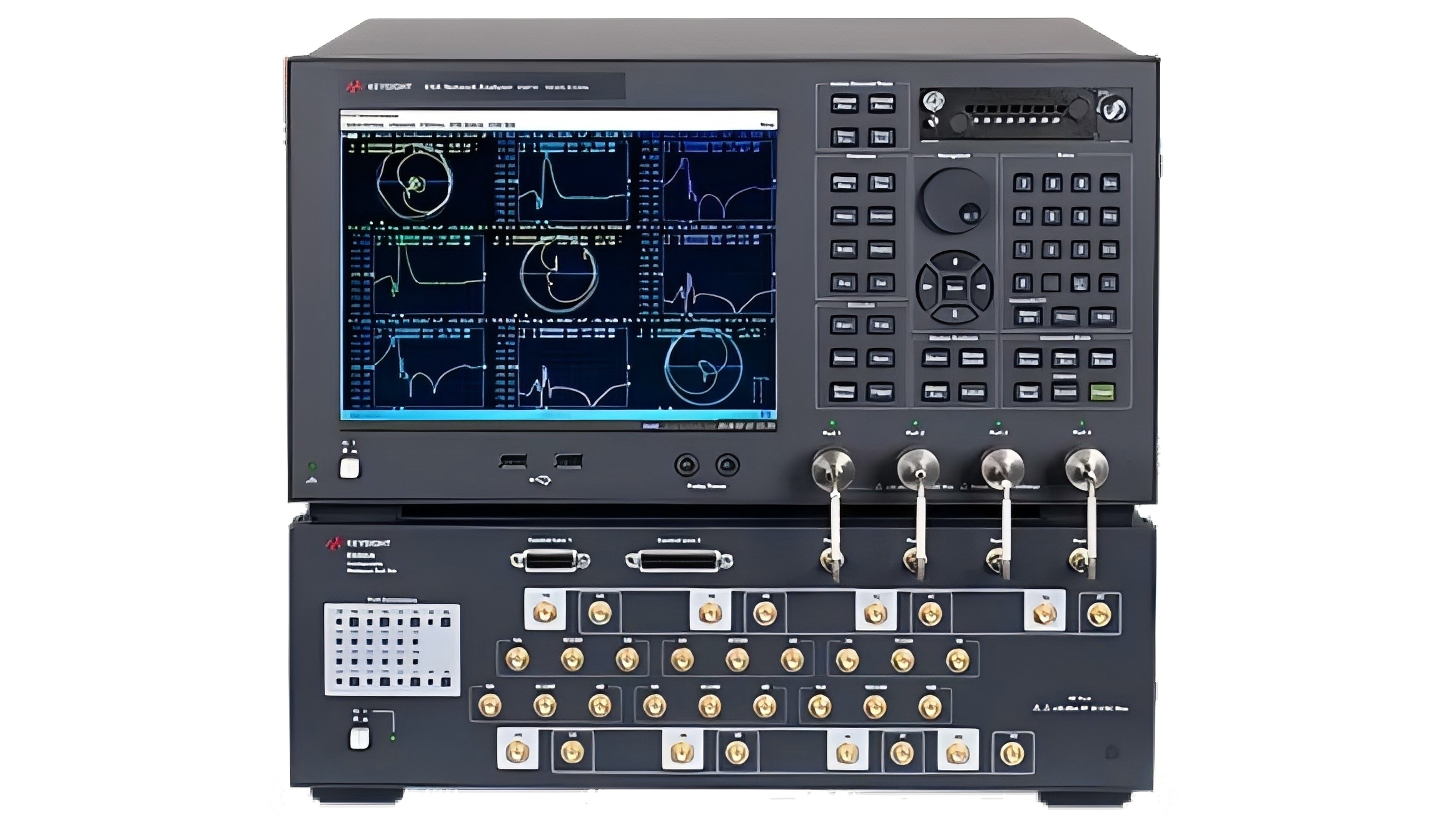 Keysight E5071C ENA Vector Network Analyzer, E5092A Configurable Multiport Test Set