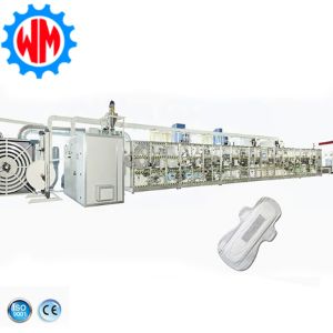  Full Automatic High Standard Sanitary Pad Making Machine Intelligent Control Manufactures