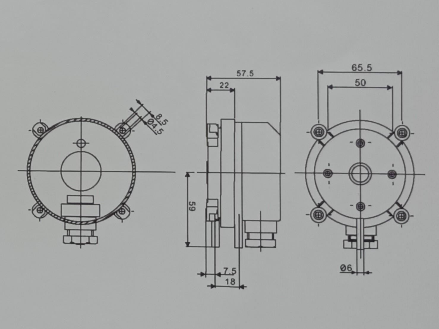 10KPa Differential Pressure Switch Air Non Combustible And Non Corrosive Gases