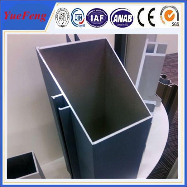 invisible aluminium profiles for curtain walls,OEM shape aluminium partitions