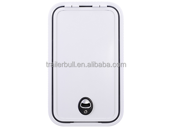 Insulated Aluminum Cargo Doors Hatch for DIY RV Motorhome Caravans Camper Trucks