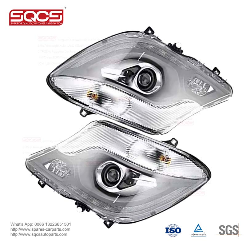 SPRINTER 3 Car Head Lamp Modified LED Head Lights for Mercedes-Benz W906 2006-2013 OE 9068202361 9068205600 Year 2006-
