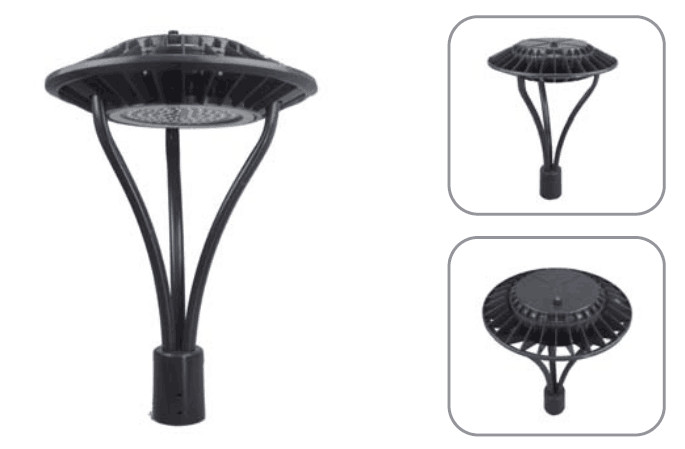 Outdoor Waterproof IP66 Powered Lights Led Garden Bollard Lights