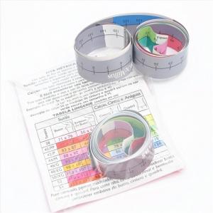 China CMYK Synthetic Paper Measuring Tape Disposable Waterproof For Bra Fitter Measurement on sale