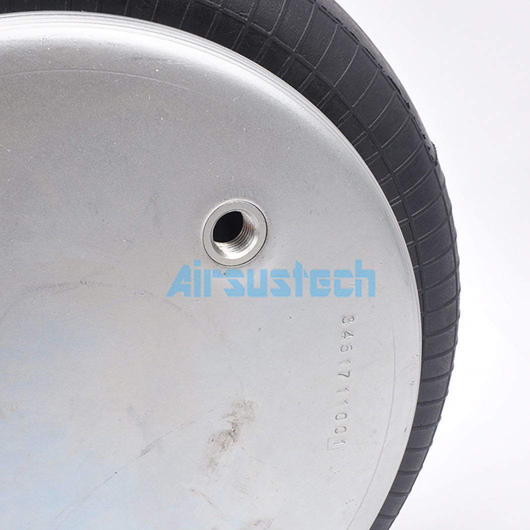 One Convoluted Air Spring 1b5171 Style Replaces Contitech Fs330-11 468 Rubber Bellows