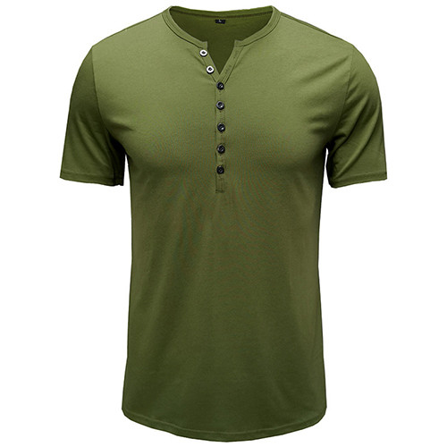 OEM maufactory Round Neck T Shirt Men'S Cotton Short Sleeve Summer Loose And Leisure European