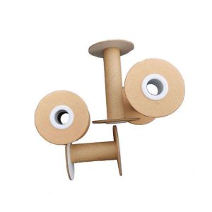  Custom Order Recycled Materials Anti-Curl Paper Wire Spool for Consumer Electronics Manufactures