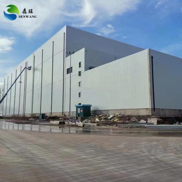 Quality Custom Steel Structure Warehouse with Angle Bracing and Punching Service for sale