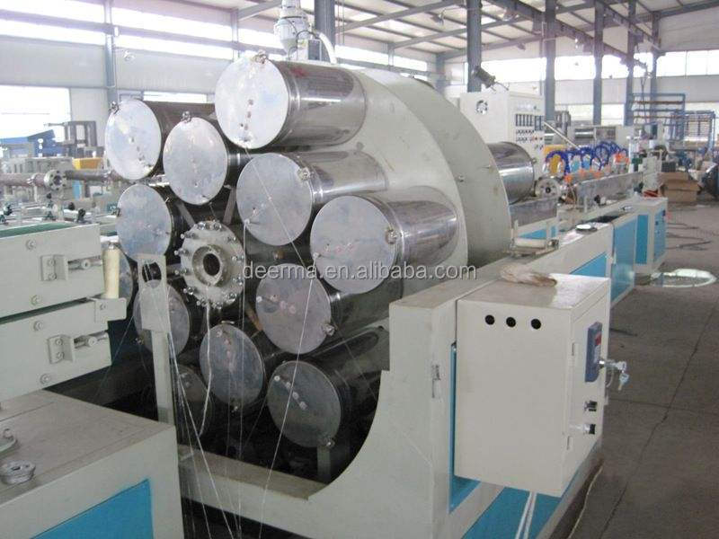 40-80kg/h Output PVC Garden Hose/Water Hose Making Machine with 10m/min Line Speed