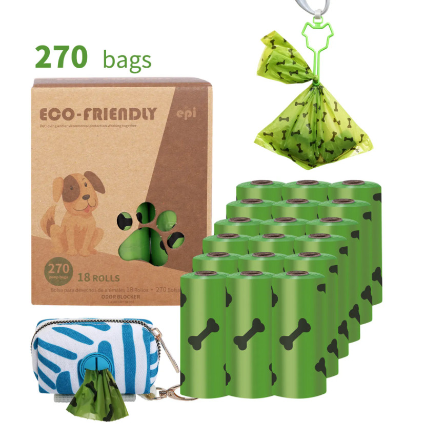 Disposal Dog Poop Bag Biodegradable Compostable Degradable Cat Poop Bags