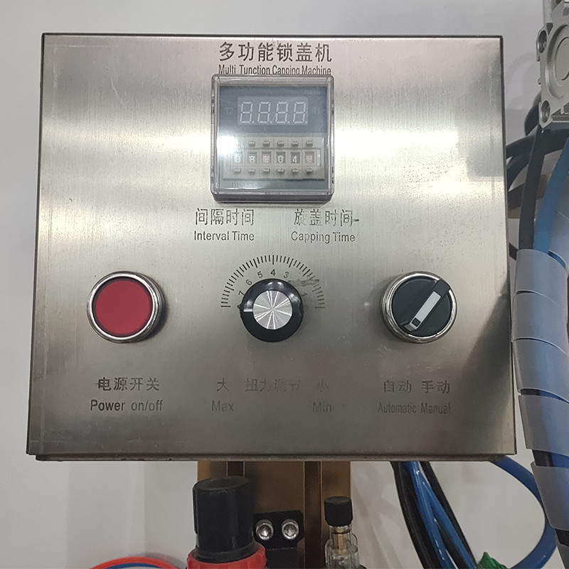 25pcs / min Semi Automatic Capping Machine Light And Easy To Operate 220V 50HZ