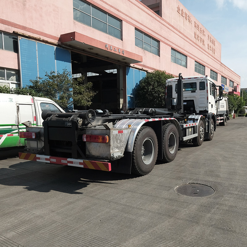 High Speed Diesel Detachable Garbage Truck Corrosion Resistance Easy Operation