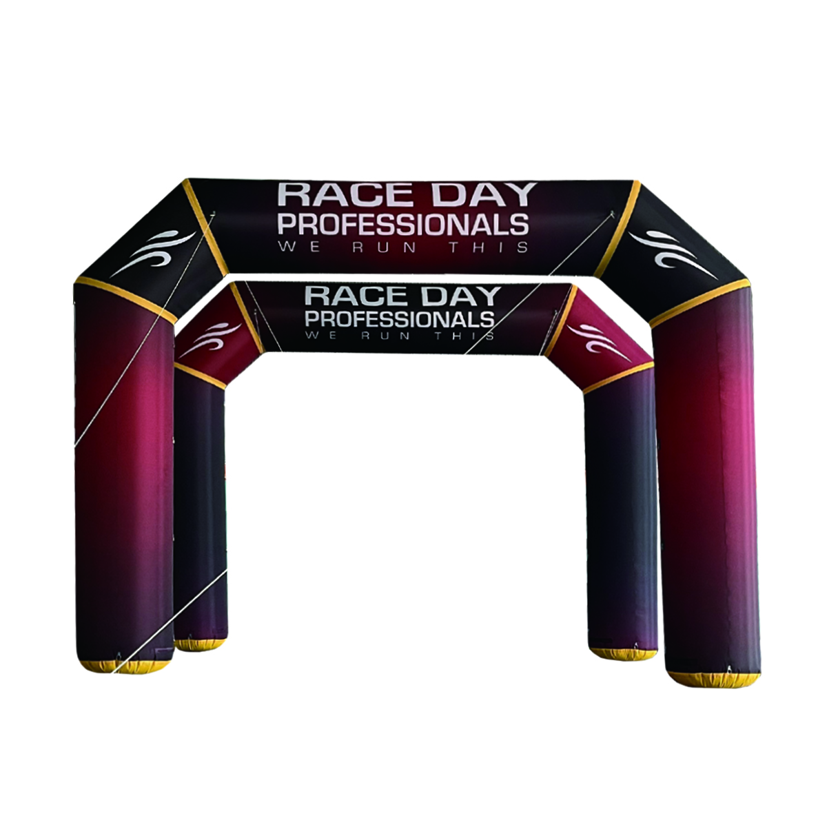 customize logo hot selling factory wholesale start line finish line inflatable robot arch inflatable arch