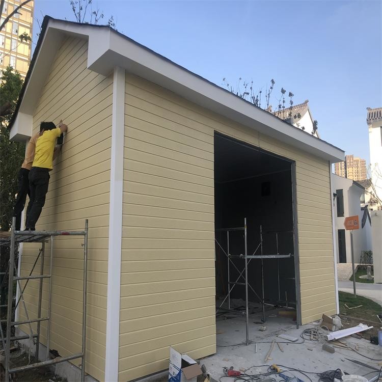 Caravan Trailer Prefab Garbage Sorting 24m2 Mini Tiny House