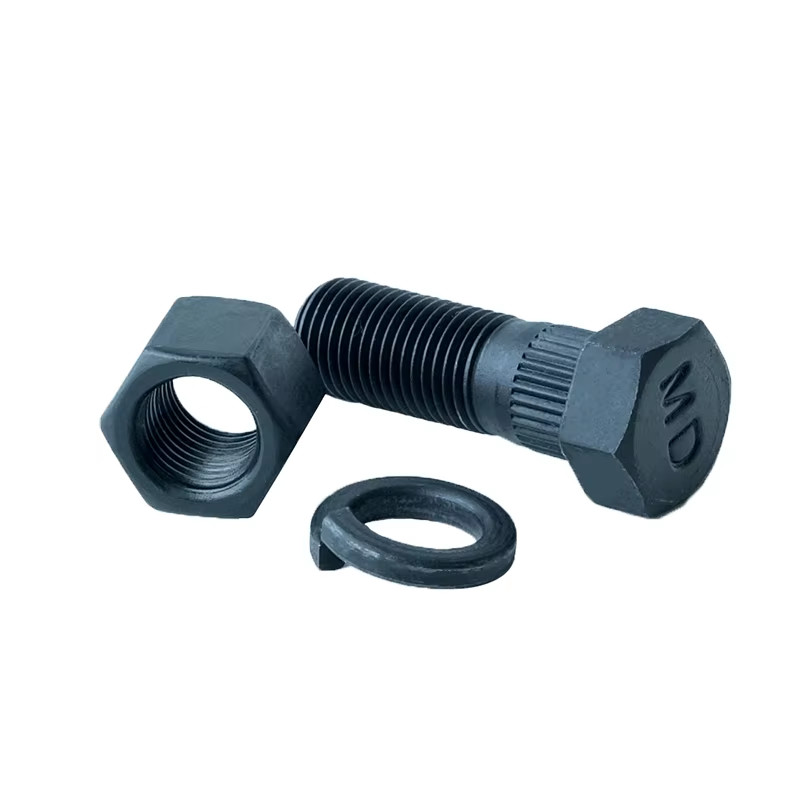New 10.9 Class Hot-Dip Galvanized Hexagon Head Bolts For Engine Bolt Mounting