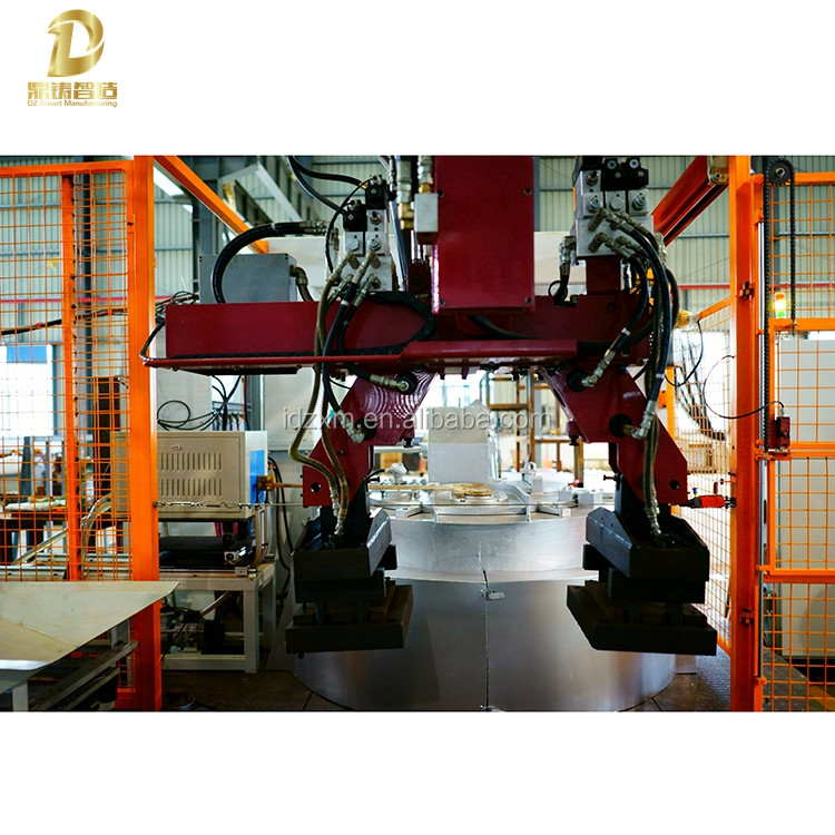 Metal LPDC Machine Automatic Low Pressure Die Casting Machine For Brass Faucet