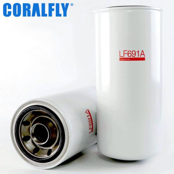 Quality 40 Micron Tractor Diesel Filter CORALFLY Lf691a Cross Reference for sale