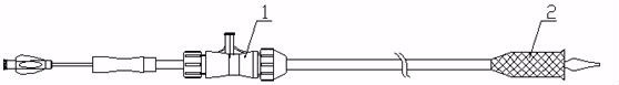 NiTi alloy Esophageal Stent Anti Reflux Covered of non-vascular stent