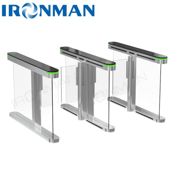 Quality Entrance Security Glass Swing Turnstile Gate Access Control System for sale
