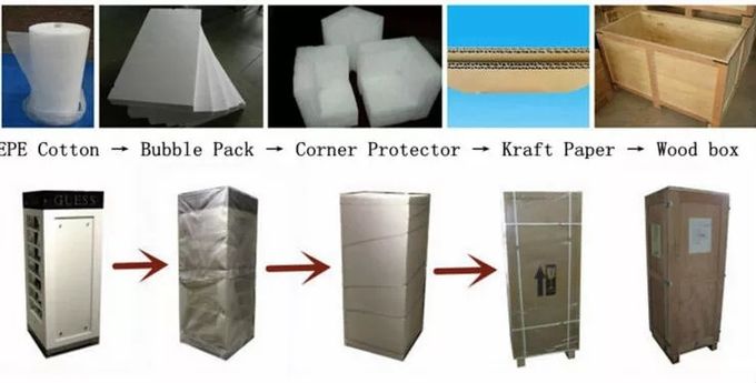 Exquisite Jewelry Store Display Cases , Retail Display Cabinets Customized Size