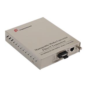 10 / 100 / 1000Mbps Standalone Manageable Fiber Media Converters With IEEE802