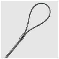 Hook And Loop Cable With Gripper For Seismic Bracing Or Other Suspended Services