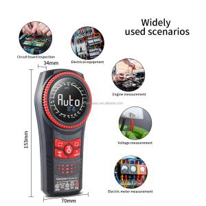 Auto Range Voltage Meters NCV TRMS Diode Test Current Resistance Tester Clamp