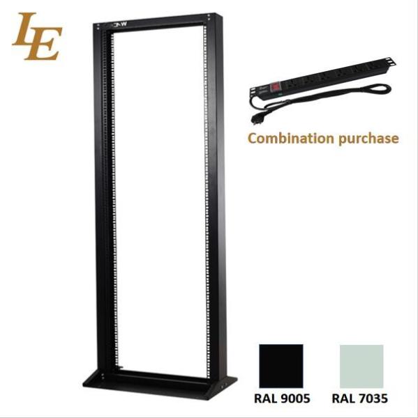 Flat Back Open Rack Floor Stand Server Rack High Quality Steel Stable Produce