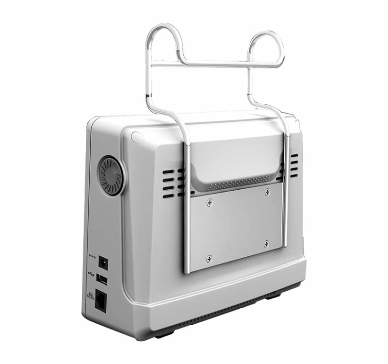 ISO Wall Mounted Portable Patient Monitor Multiparameter 8In With Audio Visual Alarm