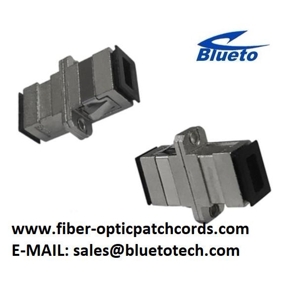 Metal SC Fiber Optic Adapter Simplex Fiber Optic SC metal adapter FTTH Optical