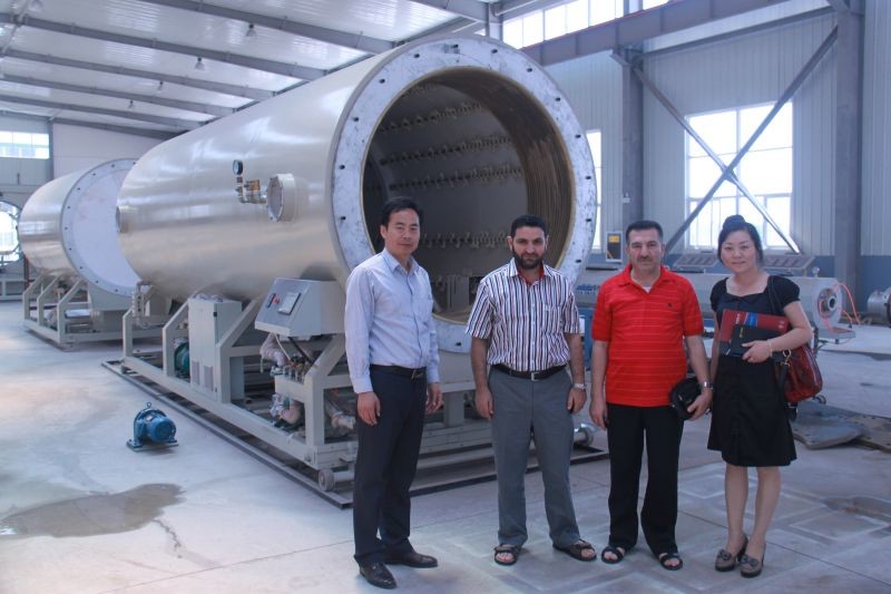 Plastic HDPE Thin Wall Jacket Shell Casing Pipe Extruder 110-2000mm