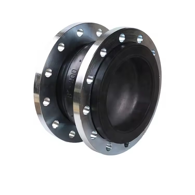 Eccentric Reducer Rubber Expansion Joint Carbon Steel Flange End EPDM Expansion Joint