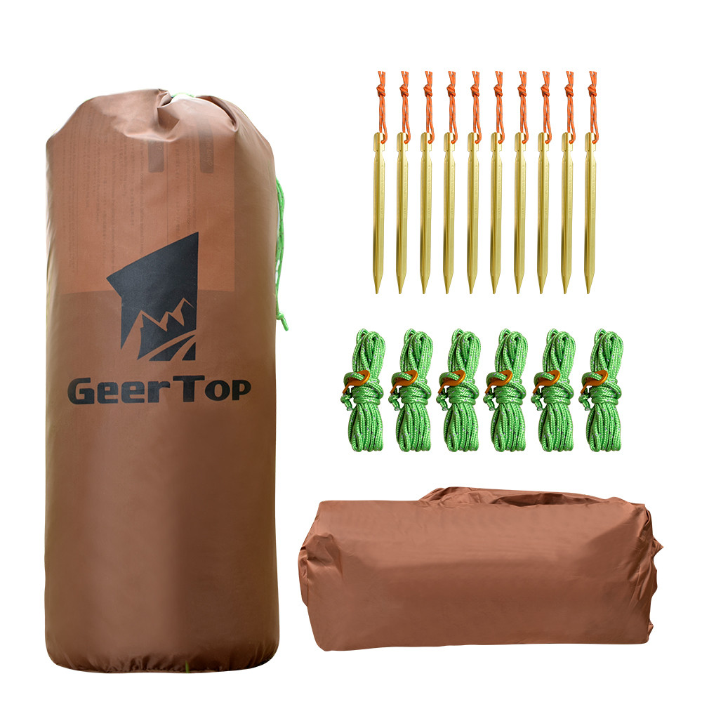 Breathable Lightweight 2 Man 1.53kg Survival Gear Tent