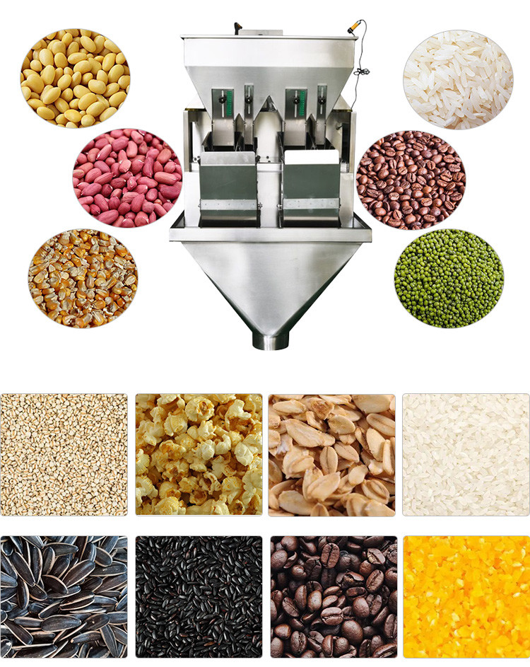 Automatic Gusseted Side Sealing Pouch Packing Machine For Coffee Bean