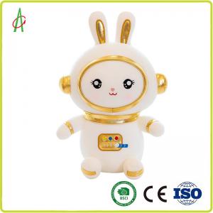 China AZO Free Nontoxic Cuddly Space Rabbit Plush Toy on sale