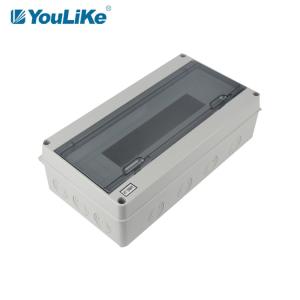 Anti Deformation External Waterproof MCB Box 18 Way Plastic