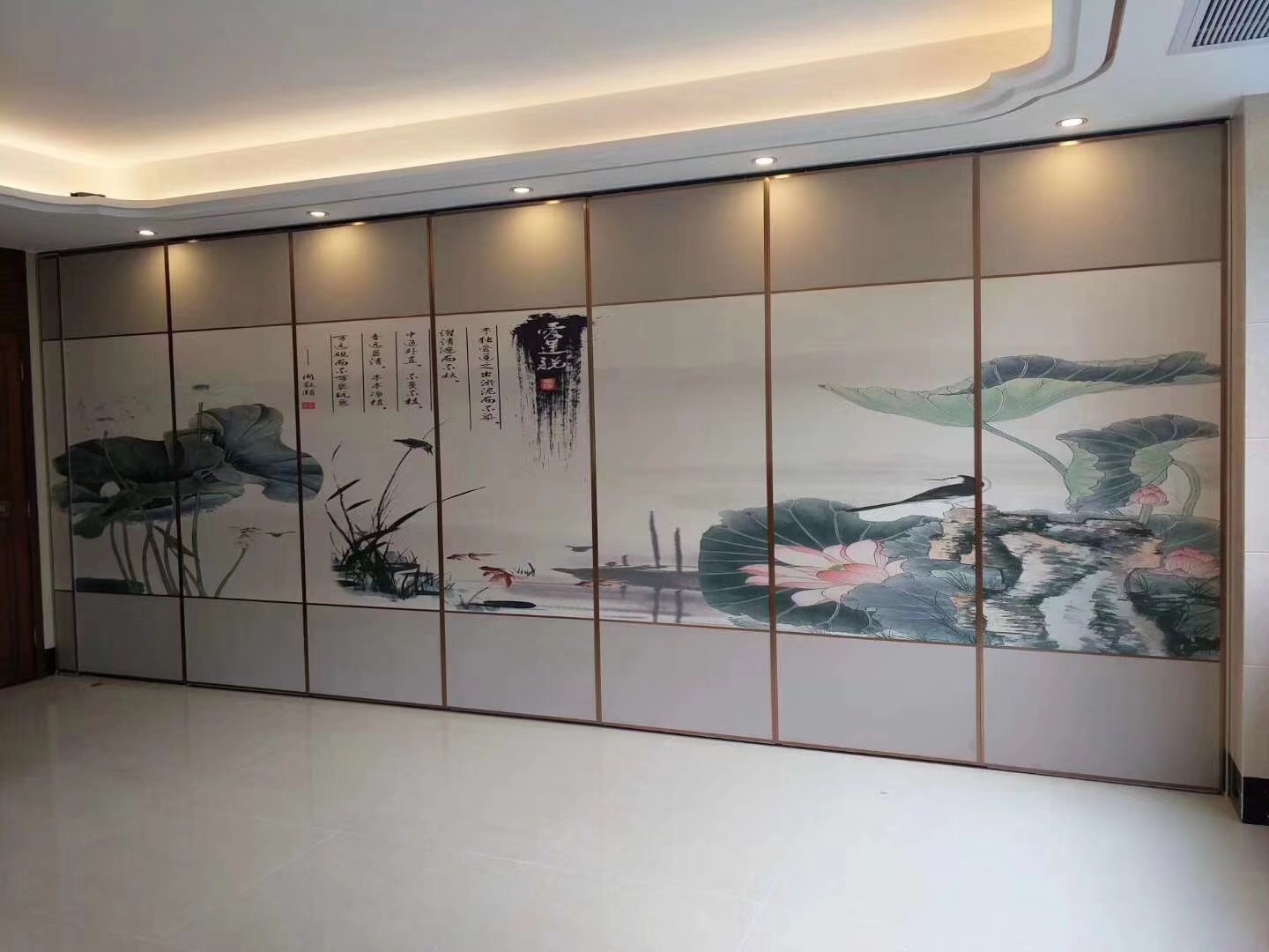 85mm Type ASTM Movable Partition Walls System Philippines Customized Color