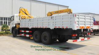 China Brand Factory Heavy Duty Boom Truck Mounted Mobile Crane