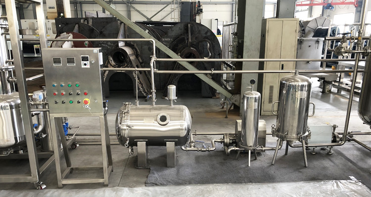 GMP Standard Industrial CBD Oil Extraction Line / Extraction Machine High Recovery Rate