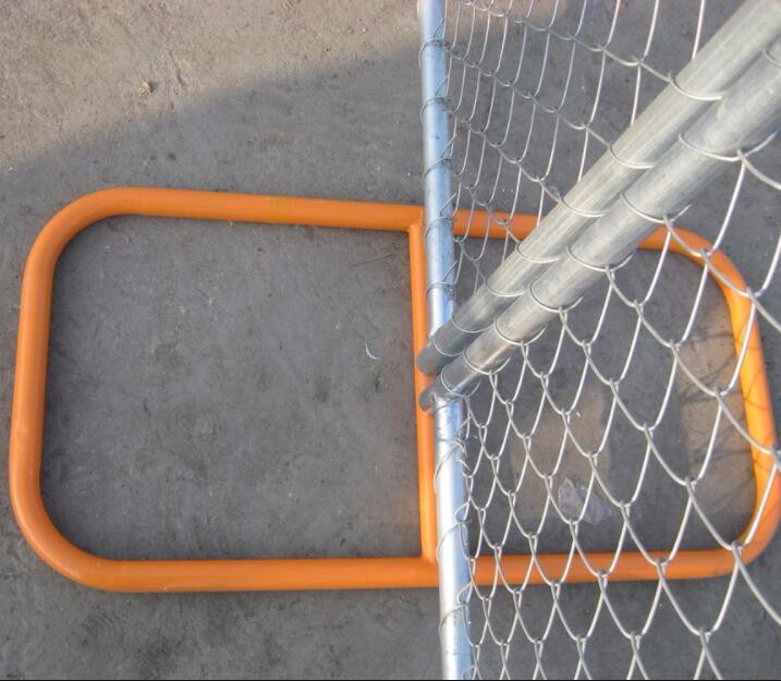 8'x12' tubing 1⅜"(35mm) x 16ga thickness chain link us standard temporary fencing 13ga/2.3m diameter