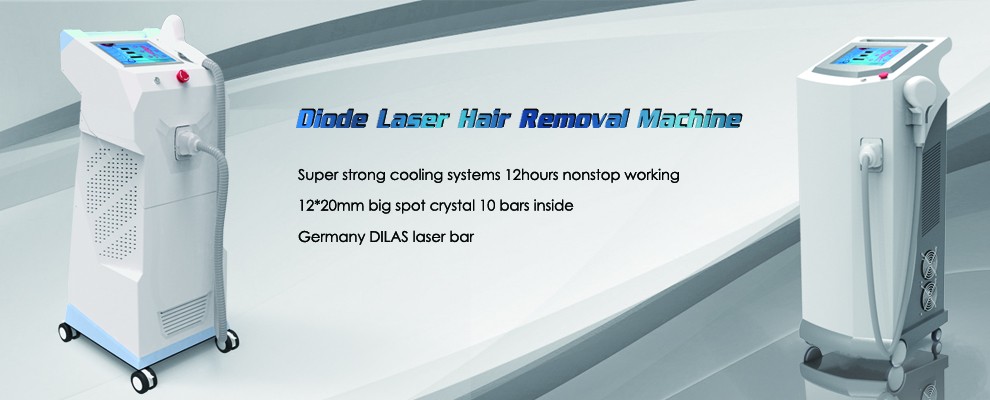Newest 808 Diode Laser Hair Removal Equipment , Pain Free