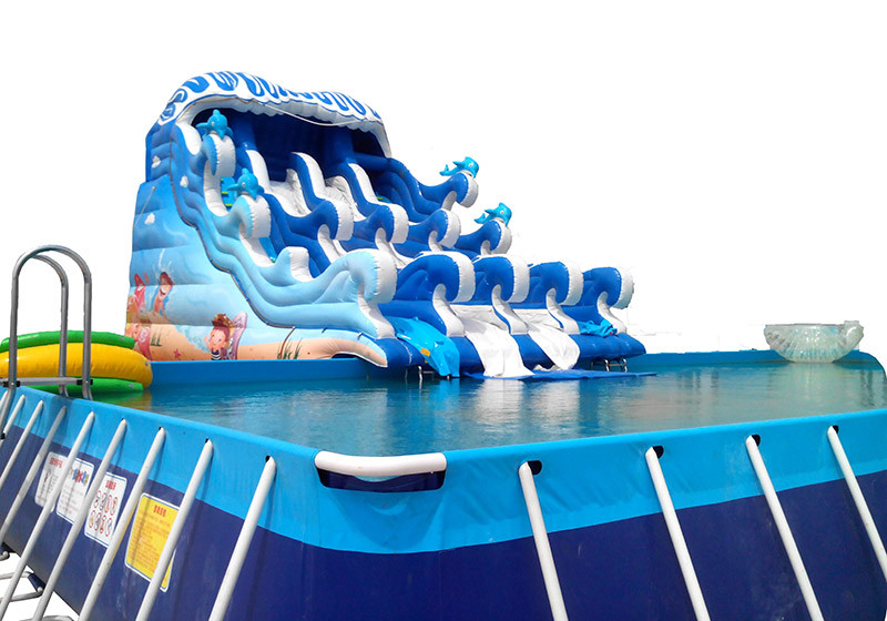Children's playground equipment inflatable castle environmental protection PVC