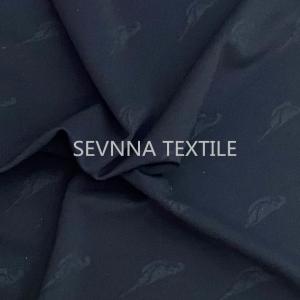 Uv Function Recycled Swimwear Knit Fabric Embossed Print Compression Lining