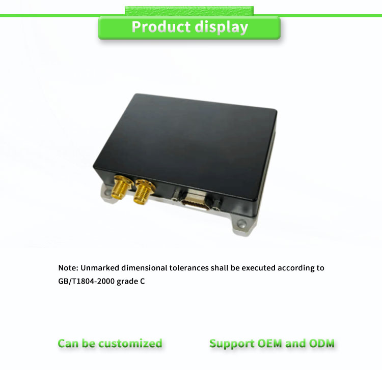 Accurate heading with UNIVO antenna stable attitude inertial navigation system UBTM207Y