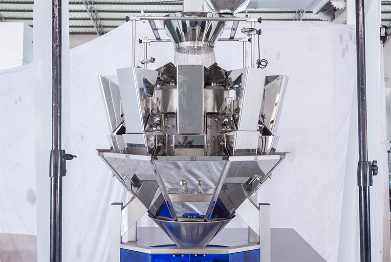 380V 8 Head Multi Head Weigher Packing Machine Frozen Food Dustproof
